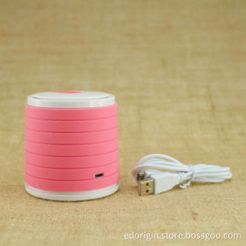 USB Air Humidifier with Silicone Surface, 100mL Capacity, Customized Logo Available